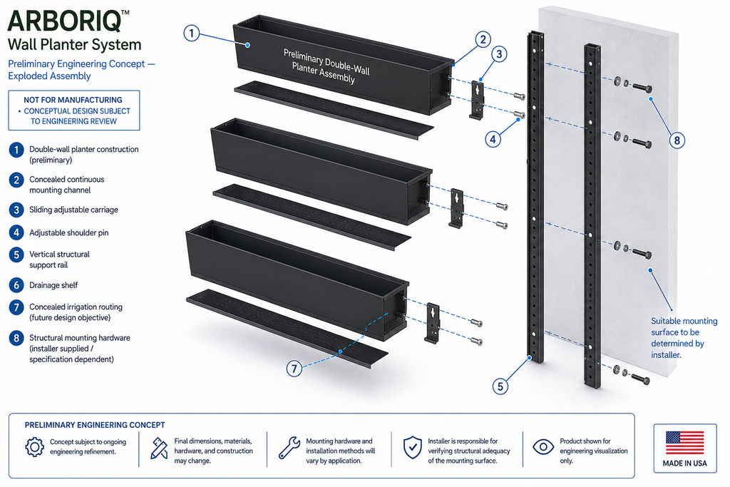 Arboriq Architectural Planting System